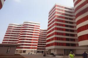 Boys Hostel Buildings + Dining Hall, IIT, Hyderabad